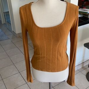 Mustard Yellow Top